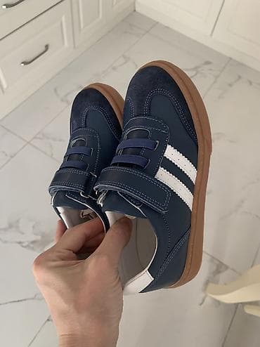 Детская обувь: Цвет - Синий Кроссовки, Размер: 32, Для мальчиков — 2