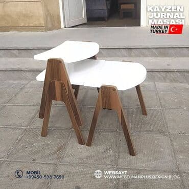 zigon: Jurnal masası, Yeni, Açılmayan, Laminat, Oval masa — 4