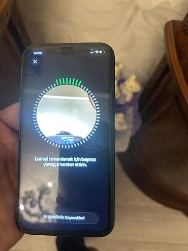 ariston islenmis: IPhone 11, 64 GB, Qara, Zəmanət, Simsiz şarj, Face ID — 6