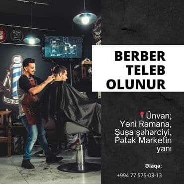 saç ustası köməkçisi: Парикмахер требуется, Процент, 1-2 года опыта — 2