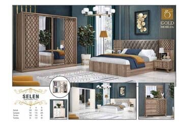 karaca xalqlar dostlugu: İkinəfərlik çarpayı, 2 tumba, Türkiyə, Yeni — 1