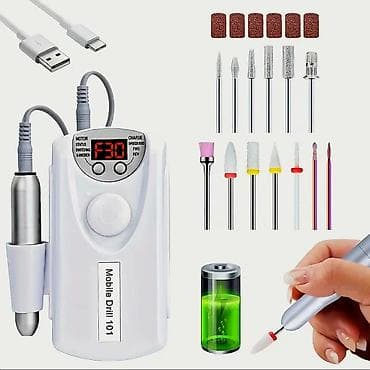 Peşəkar manikur və pedikur dırnaq və oyma,qazma işləri üçün ev və