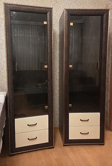 Şüşəli dolab vitrini, İşlənmiş