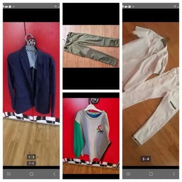 uwaq dunyasi: Uşaq geyimləri dəsti – 11-12 yaş, Benetton və DeFacto - Benetton — 4