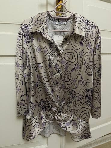 черная шифоновая рубашка: Bluza novaya. 42 razmer — 1