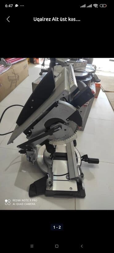 Uqlorezlər: Yeni Uqlorez 1400 W, 230 mm