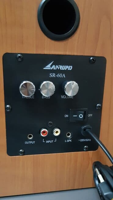 dinamik satilir: İşlənmiş 4U Kolonka, Növ - Ev kinoteatrı üçün, rəng - Narıncı — 2