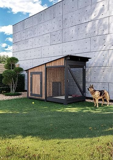 Açıq havada istifadə üçün it evi və volyerlər Məhsul təsviri: -