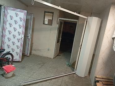 pvc qapi: İşıqlandırma üçün asma relsli sistem – sürüşən/qatlanan şüşə və ya PVC — 2