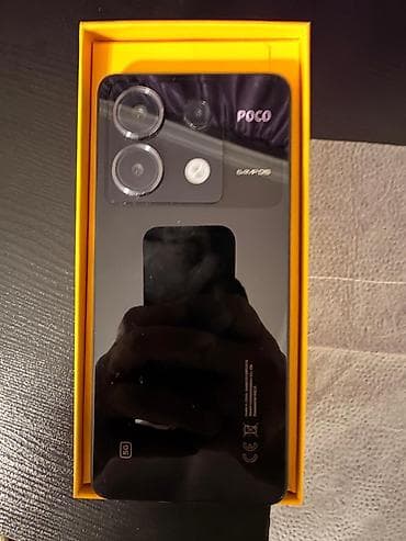 mersedes telefon: Poco X6, 256 GB, rəng - Qara — 1