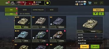 Oyun hesabı – Tank simulyatoru koleksiyası - Səviyyə: LVL 70 hesab