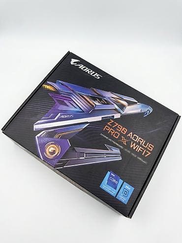 Kompüter ehtiyyat hissələri: Ana Platası Gigabyte Z790 AORUS PRO X WIFI7, Yeni — 1