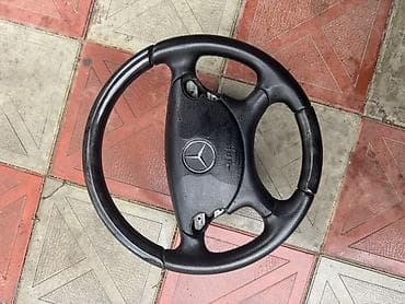 Sükanlar, rullar: Mercedes-Benz orijinal sükan və hava yastığı (SRS Airbag) komplekti — 4