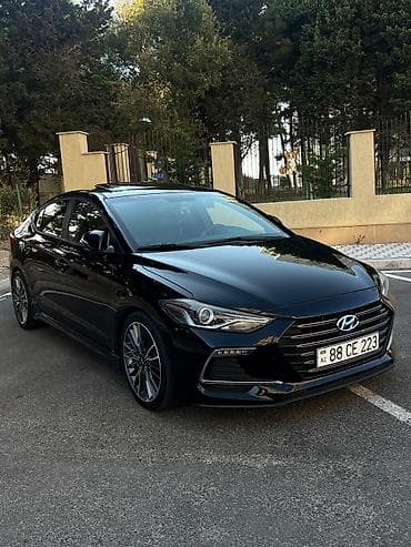 balans matic: Hyundai Elantra: 1.6 l | 2017 il Sedan — 7