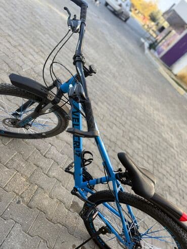 велосипед corex: Velosiped - Çərçivə: yüngül alaşımlı, mavi rəng, aşağı enişli dizayn — 6