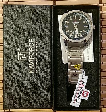 Zərgərlik əşyaları: Yeni, Qol saatı, NaviForce, rəng - Qara — 3