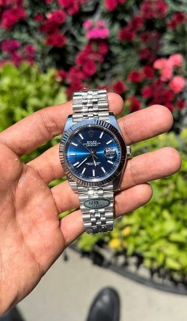 relax saat: Yeni, Qol saatı, Rolex, rəng - Göy — 2