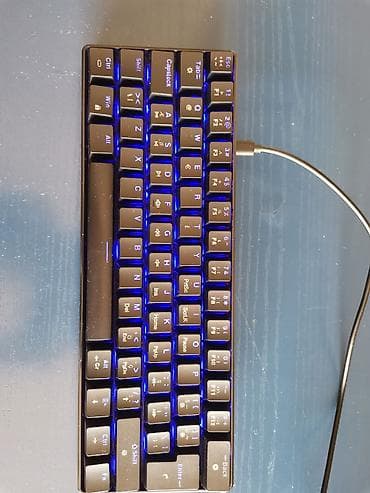 yeni modem: 🔥 Blic T60 Red Switch RGB Mechanical Gaming Keyboard – Qara / Peşəkar — 6