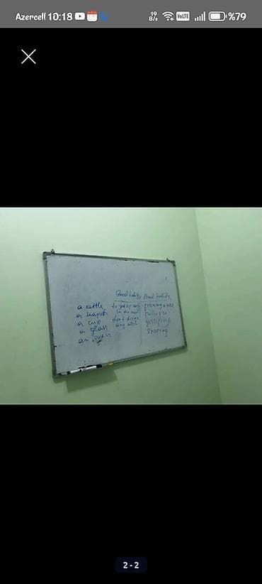 150 kub: SATILIR 
Lövhə 
4 ədəd böyük və 1 ədəd balaca lövhə Satılır — 6