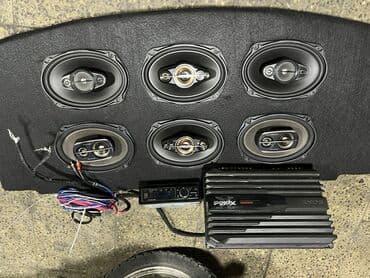 Hyundai: Avtomobil üçün tam audio paketi Tərkib: - Arxa polka üzərində 6 ədəd — 3