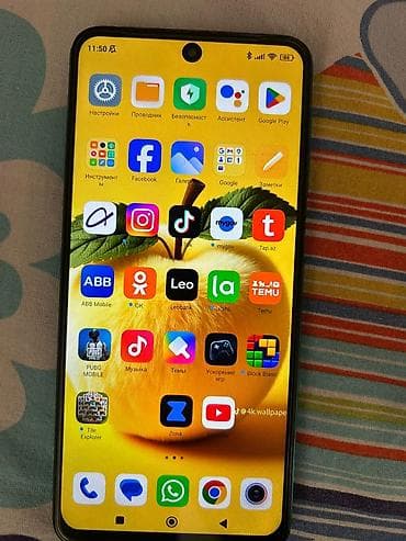 samsung note 10 ekran: Redmi Note 9 Pro, 128 GB, rəng - Mavi, İki sim kartlı — 2
