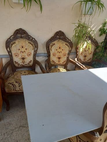 стул: Temiz taxdadir klasik cox mohkem kreslolardir — 3