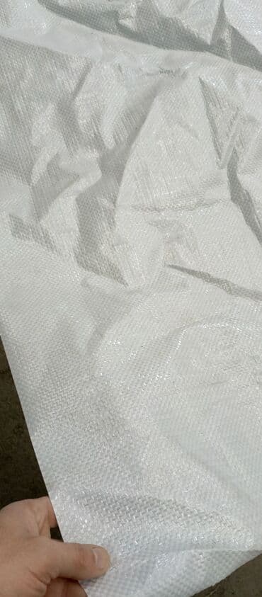 dam örtükləri qiymətlər: Ağ rəngli polipropilen örtük (tarpulin) - Material: toxunmuş — 4