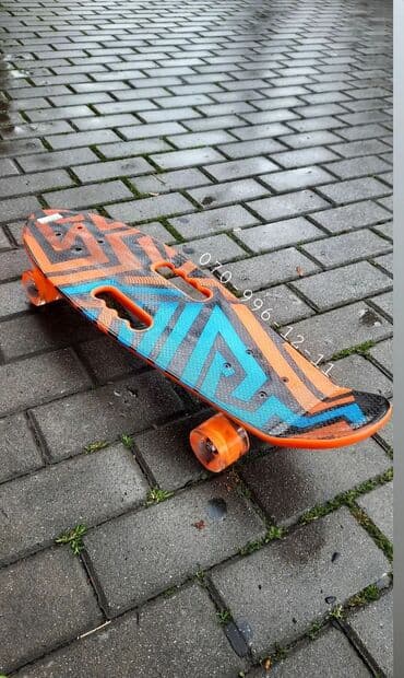 детские самокаты с родительской ручкой: Pennyboard Skateboard Skeytbord, Kaykay, Skeyt və Pennyboardlar🛹 — 1