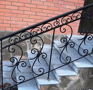 əski: Dəmir məhəccər və pəncərə barmaqlıqları – dekorativ və təhlükəsiz həll — 1