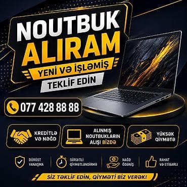 dell notebook: ƏN YÜKSƏK QİYMƏTLƏ NOUTBUK PS5 VƏ MACBOOK ALIRAM TEKLİF EDİN KREDİTLƏ — 1