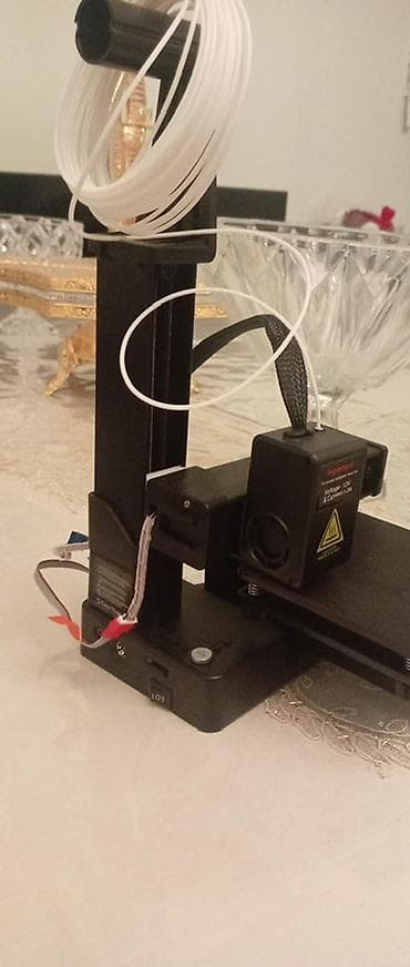 3d print: EasyThreed K10 Mini 3D Printer Filamentlerle bir satılır Kompakt — 2