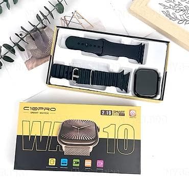 toz sovuran: C10 Pro WA10 Smart Watch - 2.19” full‑touch kvadrat ekran, parlaq — 3