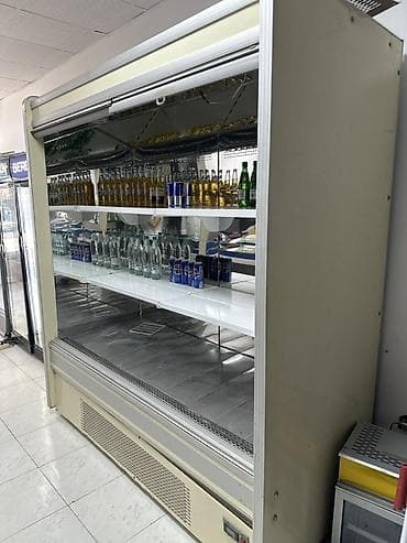 Холодильное оборудование: Tecili satılır Ticarət vitrin soyuducu (açıq front, pərdəli) - Tip — 3