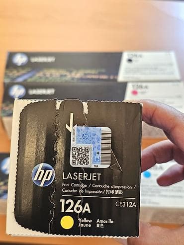 HP LaserJet 126A orijinal toner kartricləri dəsti Tam orginal və — 2