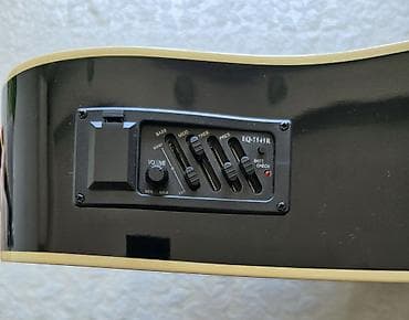 elektro gitar: QTE elektro -akustik gitara Gitara bir neçə aydır ki, məndədir. QTE — 6