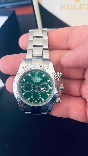 saat rolex: Rolex Daytona mexanika original AAA KLASS saat tezedi hec istifade — 1