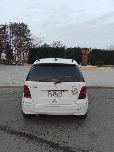 дом на колесах turbo az: Mercedes-Benz A160 – kompakt şəhər hetçbeki Xarici: - Ağ rəngli — 2