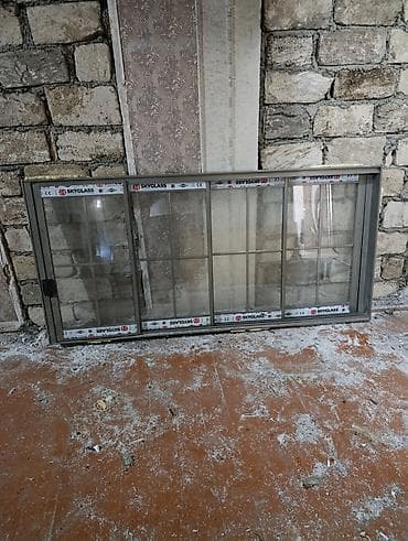 aluminium qapi pencere: Alüminium sürgülü pəncərə Ölcüsü eni 223 hundurluk 107 - — 1