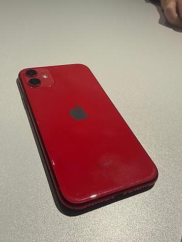ps 3 100 azn: IPhone 11, Qırmızı, Face ID — 2