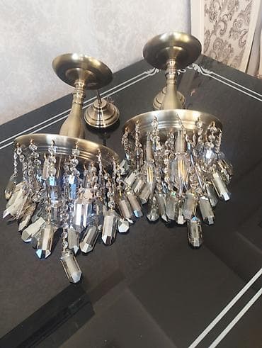 люстр бра светильников: Люстра, 2 лампы, Металл — 2