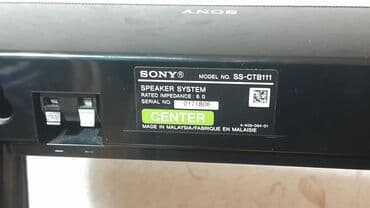 sony uslitel: Sony 2 dənə uzun kolonka galib birdə centr dinamik ycy birerdə 60 — 5