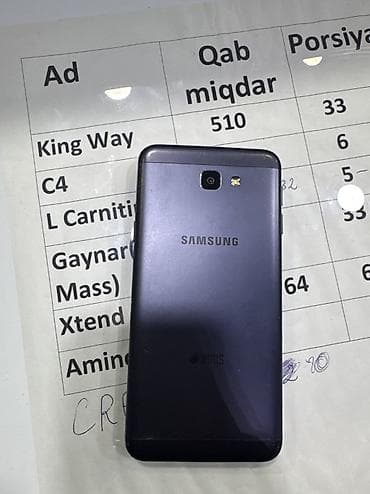 galaksi electronics: Samsung Galaxy J5 Prime, 16 GB, rəng - Göy, Barmaq izi — 2