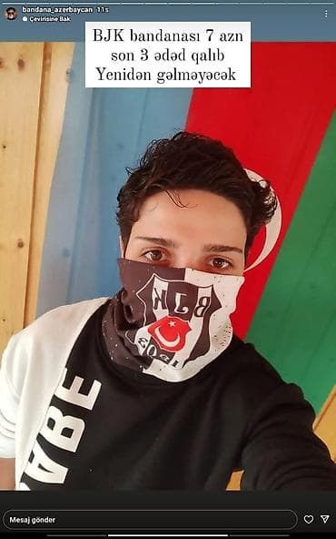 moncler bakı: Futbol komandalarının bandanalari Qiymət 3-7 azn arası dəyişir hal — 6