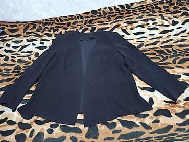 pencek donlar: Qadın klassik qara bleizer - Rəng: qara - Kəsim: düz, minimalist — 1