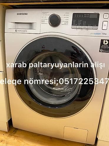 paltaryuyan alıram: Xarab və işləməyən paltaryuyanların alınması xidməti. Qəbul — 1