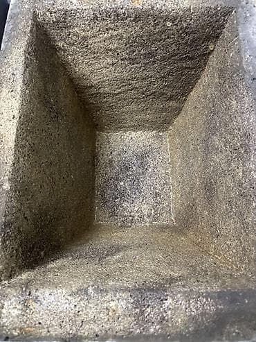 Sənaye tipli beton qarışdırma/qidalandırma bunkeri - Material: qalın