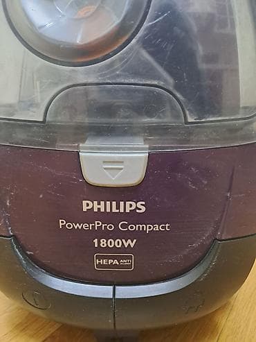 tozsoran philips: Philips PowerPro Compact tozsoran - Güc: 1800W – güclü soruşdurma ilə — 1