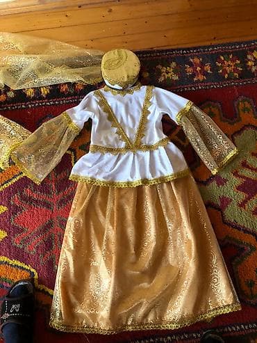 milli geyim usaq ucun: Milli kostyum, Qız üçün, 8 - 9 yaş, Yeni — 9