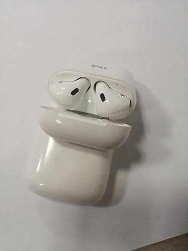 ipad 6 nesil: İşlənmiş Simsiz (Bluetooth) Qulaqcıqlar, Apple, rəng - Ağ — 6