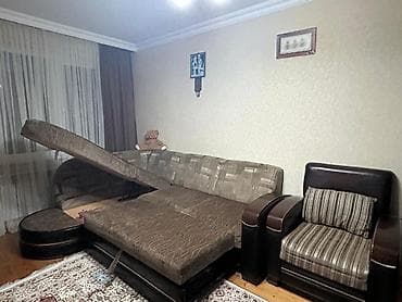 divan krislo: Künc divan və kreslo dəsti - L‑şəkilli künc divan, geniş oturacaq və — 2